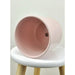 150 mm Soft Pink Ceramic Pot & Plate