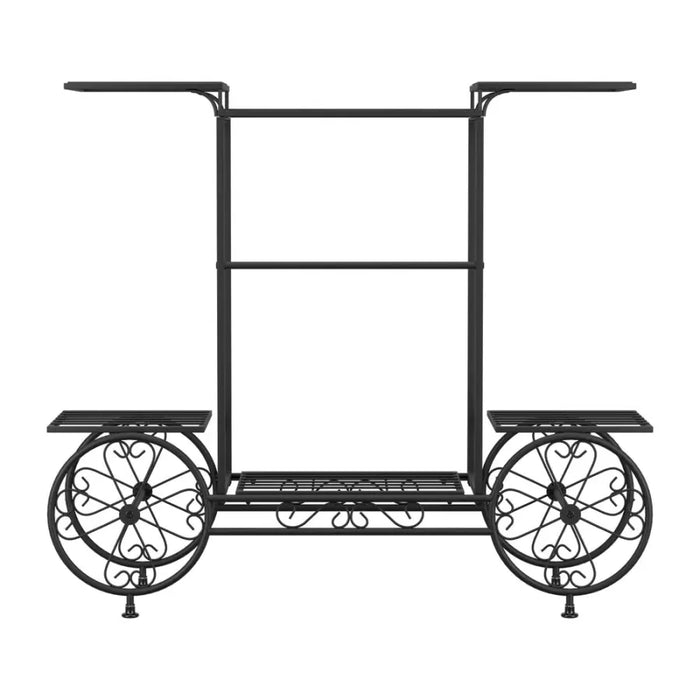 Artiss Plant Stand 6 Tier Iron 4 Wheeler - Auto Accessories > Auto Accessories Others > Automotive Loading Ramps