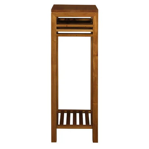 Holland Plant Stand (Light Pecan) - Furniture > Living Room > Side Tables