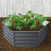 2 X Greenfingers Garden Bed - Grey (30 x 130 x 46 cm)