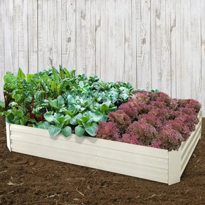 2 X Greenfingers Raised Garden - Cream (150 x 90 x 30 cm)