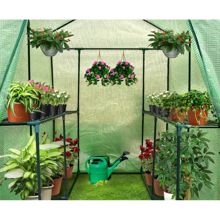 Greenfingers Greenhouse Garden Shed Green House 1.9X1.2M Storage Plant Lawn - Home & Garden > Green Houses