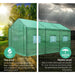 Greenfingers Greenhouse Garden Shed Green House 3.5X2X2M Greenhouses Storage Lawn - Home & Garden > Green Houses