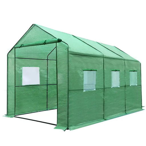 Greenfingers Greenhouse Garden Shed Green House 3.5X2X2M Greenhouses Storage Lawn - Home & Garden > Green Houses