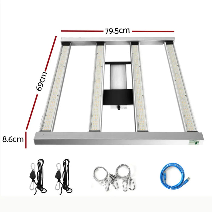 Greenfingers Grow Light 3000W LED Full Spectrum Indoor Veg Flower All Stage - Home & Garden > Green Houses
