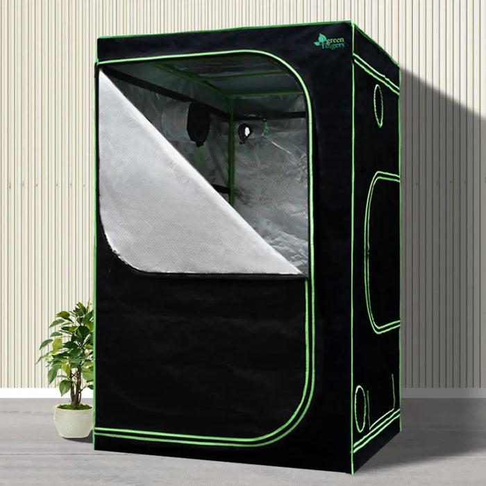 Greenfingers Grow Tent 1000W LED Grow Light 120X120X200cm Mylar 4 Ventilation - Home & Garden > Green Houses
