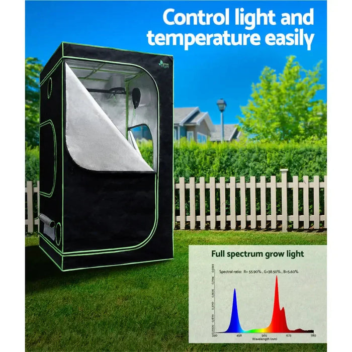 Greenfingers Grow Tent 2200W LED Grow Light Hydroponics Kits Hydroponic System - Home & Garden > Green Houses