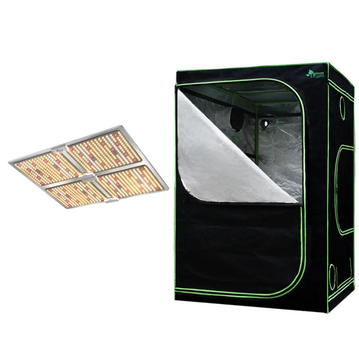 Greenfingers Grow Tent 4500W LED Grow Light Hydroponic Kits System 1.5x1.5x2M - Home & Garden > Green Houses