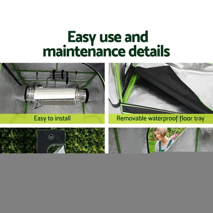 Greenfingers Grow Tent 4500W LED Grow Light Hydroponics Kits Hydroponic System - Home & Garden > Green Houses
