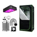 Greenfingers Grow Tent 600W LED Grow Light 60X60X140cm Mylar 4 Ventilation - Home & Garden > Green Houses
