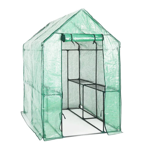 Home Ready Apex 1.9x1.2x1.9M Garden Greenhouse Walk-In Shed PE - Home & Garden > Green Houses