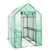 Home Ready Apex 1.9x1.2x1.9M Garden Greenhouse Walk-In Shed PE - Home & Garden > Green Houses