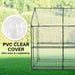 Home Ready Apex 1.9x1.2x1.9M Garden Greenhouse Walk-In Shed PVC - Home & Garden > Green Houses