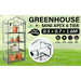 Home Ready Apex Mini Garden Greenhouse Shed PVC 4 Tier - Home & Garden > Green Houses