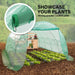 Home Ready Dome Tunnel 400cm Garden Greenhouse Shed PE Cover Only - Home & Garden > Green Houses