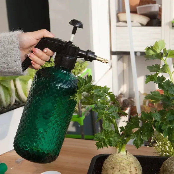 2 Liter Misting Spray Bottle with a Pressure Adjustable Nozzle