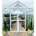 Imperial 3800 - 4 mm Glass Greenhouse - White