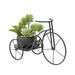 Black Pennyfarthing Bicycle Plant Holder 53x25x33cm