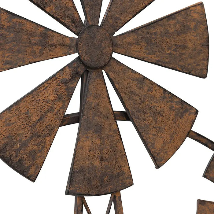 Contemporary 3-Windmill Wall Art 59x2.5x81.5cm