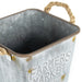 Farmers Market Galvanised Square Planter - Plants & Pots