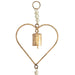 Handcrafted Hanging Hearts Chime - Decorative