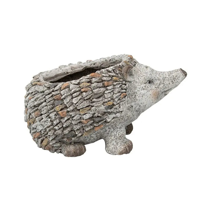 Stony Echidna Planter wHole & Plug 40x25x24cm