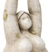 Yoga Pose Lady Garden Statue 24x32x43cm